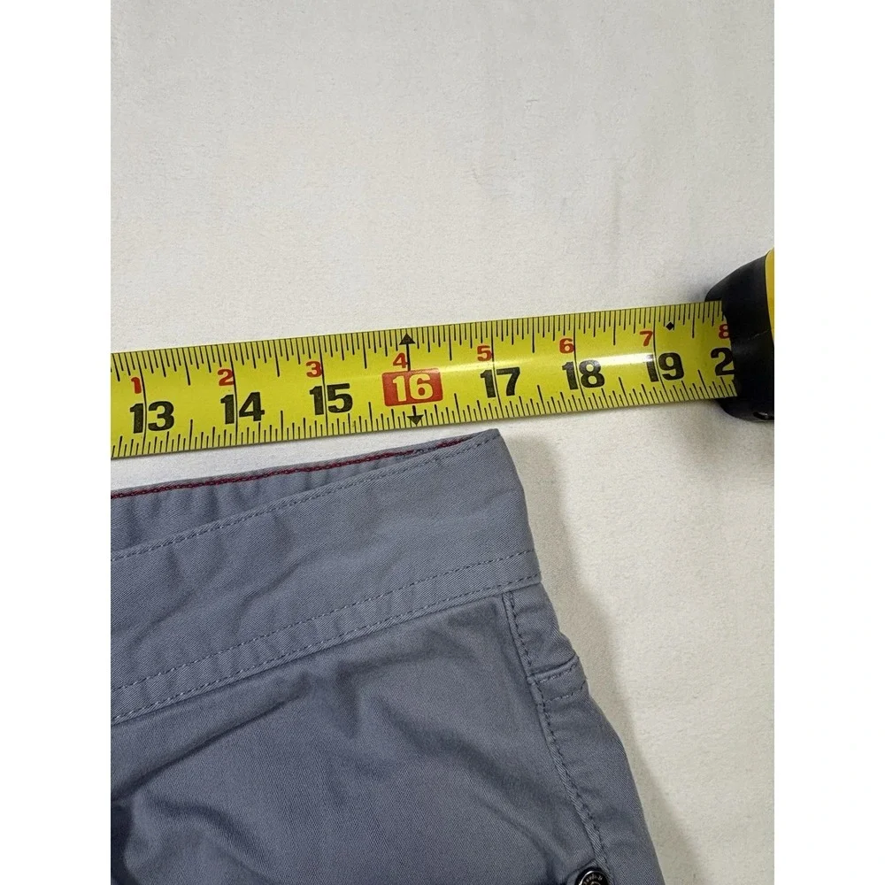 johnnie-O Sawyer Stretch Chino Pants Mens 34x32 Grey Cloudbreak JMPA1330